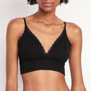 NWT Old Navy Longline Waffle Bralette